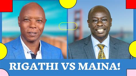 🔥 Breaking News Alert! 🔥 MAINA NJENGA Under Threat as GACHAGUA Declares ...