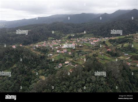 Aerial view of Madeira Island Stock Photo - Alamy