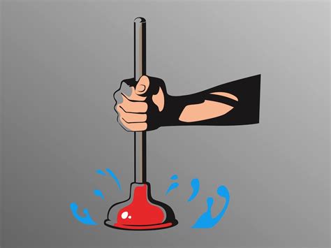 Plunger Vector Art & Graphics | freevector.com