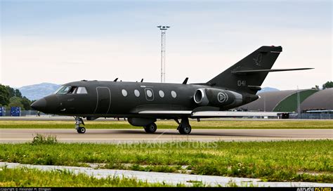 041 - Norway - Royal Norwegian Air Force Dassault Falcon 20 at Orland ...