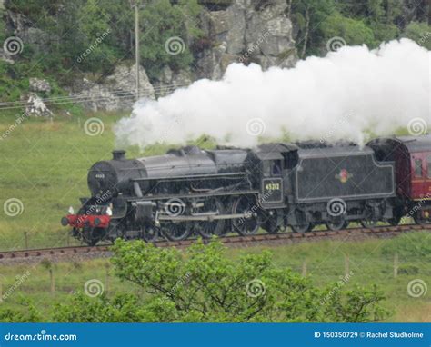 Jacobite Steam Train editorial stock image. Image of smoke - 150350729