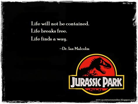 Jurassic Park Quotes 2. QuotesGram