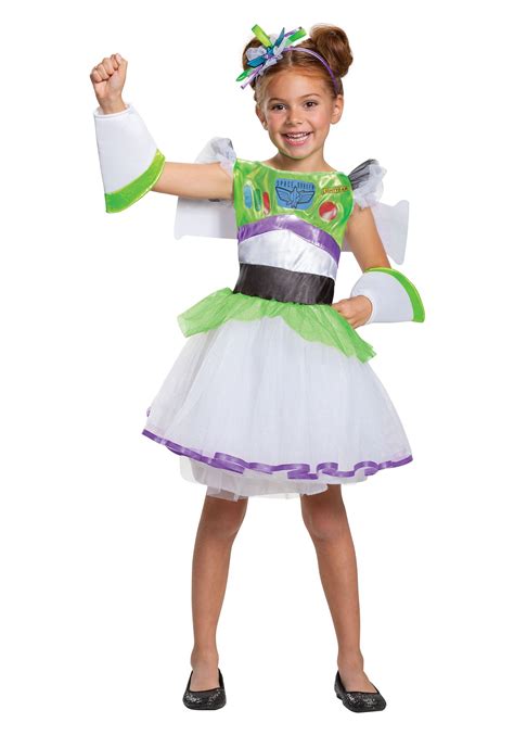 The Toy Story Girls Buzz Lightyear Tutu Costume