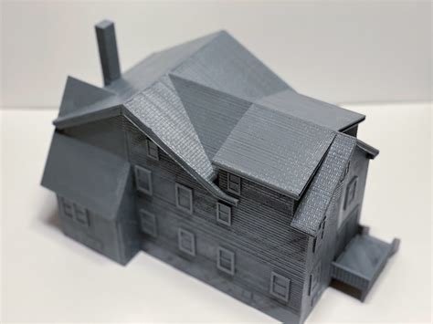 Custom 3D Printed House Model DETAILED - Etsy