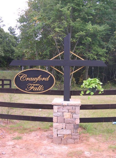 102 best subdivision signs images on Pinterest | Entrance sign, Gate ...