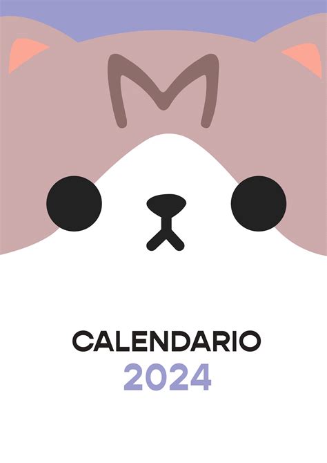 Cat calendar 2024 on Behance