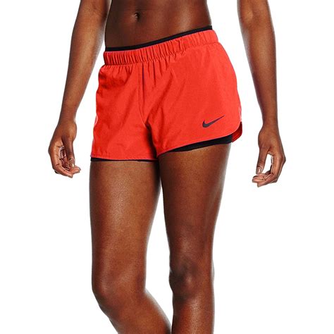 Nike - Nike Women's Dri-Fit Phantom 2-In-1 Running Shorts-Neon Red-XL ...