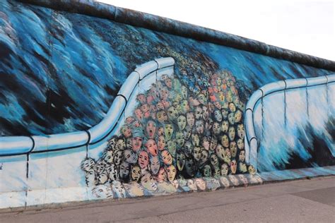 Berlin Wall Graffiti. The Berlin wall was much more than just… | by ...