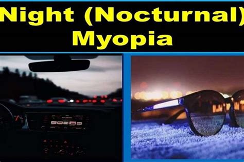 Night Myopia (Nocturnal Myopia) – Causes, Treatment, & All | Health Kura