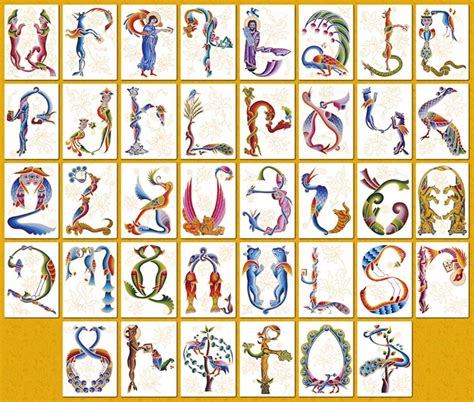 Armenian Alphabet Calligraphy