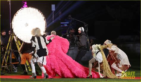 Sam Smith Dons Stunning Pink Dress While Filming New Music Video ...