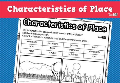 Characteristics of Place :: Teacher Resources and Classroom Games ...