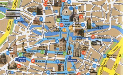 Nuremberg City Map for Tourists - iNuremberg