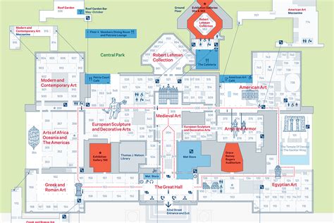 Metropolitan Museum of Art Map Design – 100 Archive