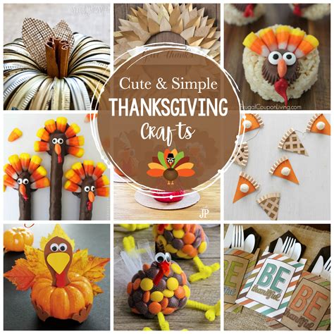 Fun & Simple Thanksgiving Crafts to Make This Year - Crazy Little Projects