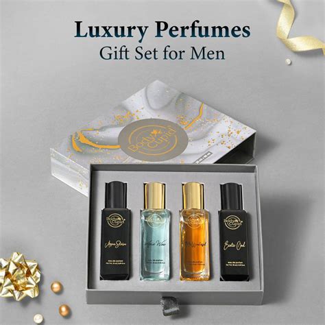 Luxury Perfume Gift Set for Men 4X20 ML