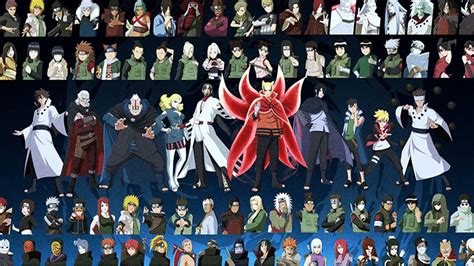 All Naruto x Boruto Ultimate Ninja Storm Connections Characters