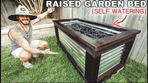 DIY Self Watering Raised Garden Bed