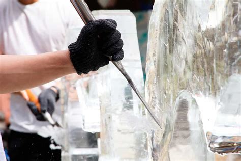 How Ice Sculptures are carved