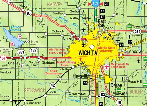 Printable Street Map Of Wichita Ks | Printable Maps