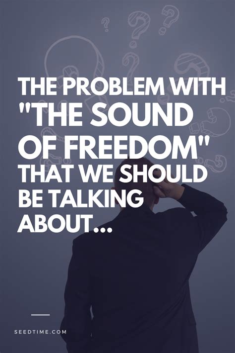 The problem with "The Sound of Freedom" that we should be talking about...