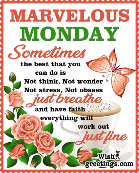 Best Monday Morning Wishes Quotes - Wish Greetings