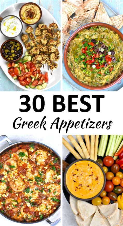 The 30 BEST Greek Appetizers - GypsyPlate