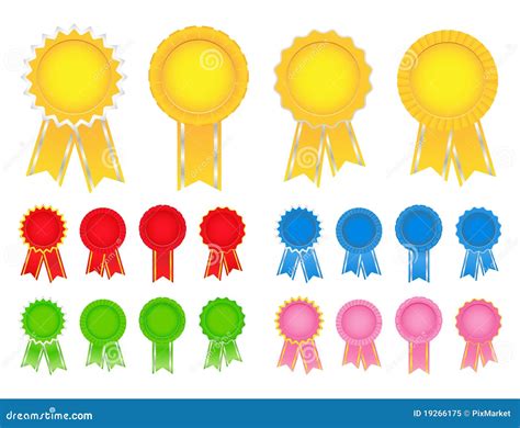 Vector Award Ribbons Royalty Free Stock Photo - Image: 19266175