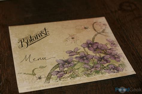 The Botanist, Manchester - Special Preview - Food Geek | Food Blog