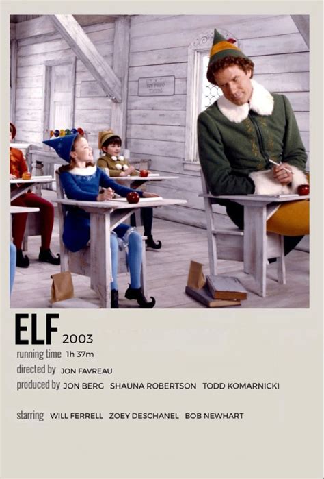 elf movie poster