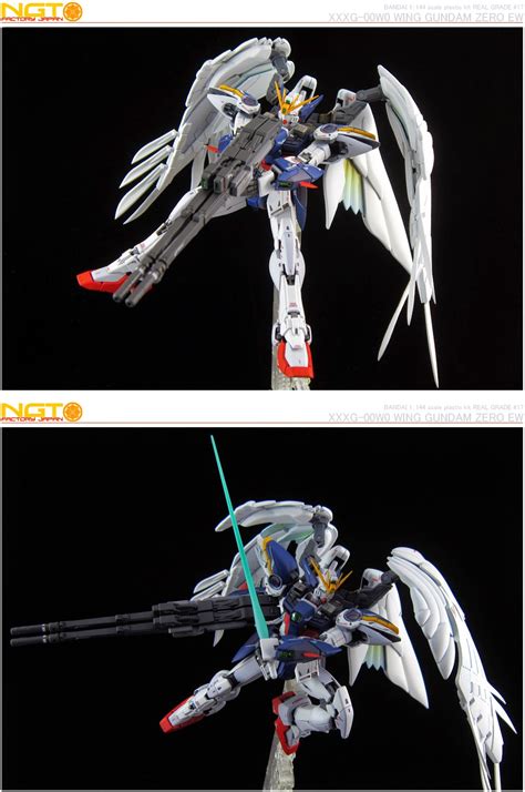 GUNDAM GUY: RG 1/144 Wing Gundam Zero Custom EW - Painted Build