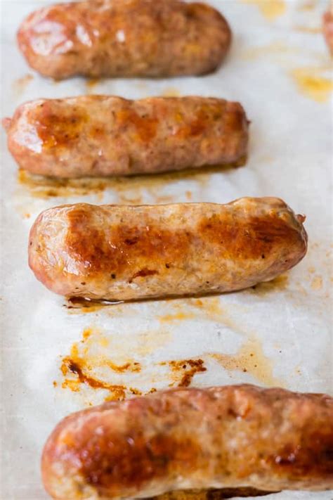 How to Cook Sausage In The Oven - Brooklyn Farm Girl