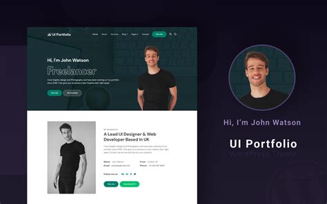 Personal Portfolio Website Template Free Download HTML CSS, 43% OFF