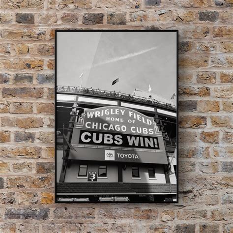 Wrigley Field cubs Win Digital Download - Etsy