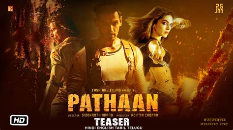 Pathaan Trailer Motion Poster Update , Shahrukh Khan ,John Abraham ...