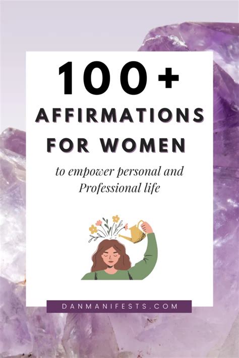 100+ Affirmations For Women To Empower Personal And Professional Life ...