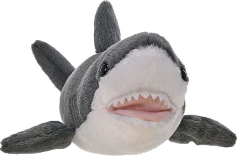 Wild Republic Great White Shark Plush, Stuffed Animal, Plush Toy, Gifts ...