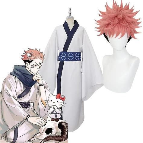 Anime Jujutsu Kaisen Itadori Yuji Ryomen Sukuna Cosplay Adult Outfits ...