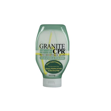 Granite CPR 18 oz. Granite Cleaner Polish and Sealer-GC-18QCBO - The ...