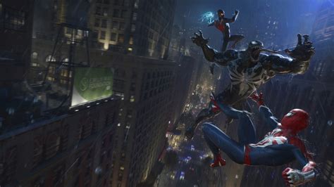 1920x1080 Resolution Spiderman vs Venom 4K Marvel's Spider-Man 2 1080P ...