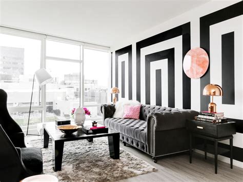 Charcoal Wallpaper Living Room Ideas