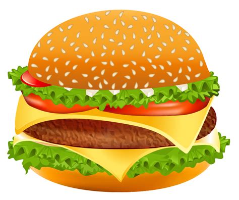 Veggie burger clipart school food pencil and in color veggie png ...