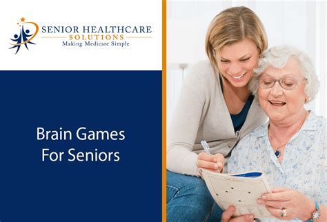 Brain Games For Seniors - Senior HealthCare Solutions