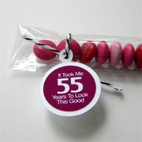 55 birthday parties | 55th birthday party favors it took me 55 years to ...