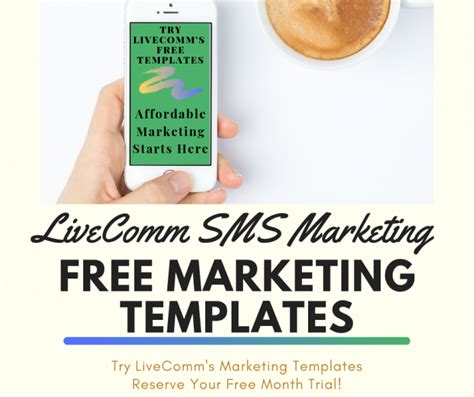 Ready to Try LiveComm? Check Out Our Free SMS Marketing Templates ...