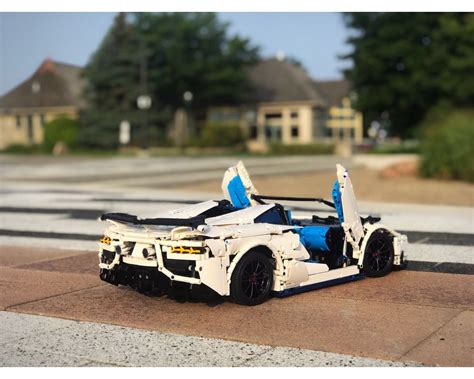 LEGO MOC Lamborghini Aventador SVJ Roadster by Loxlego | Rebrickable ...