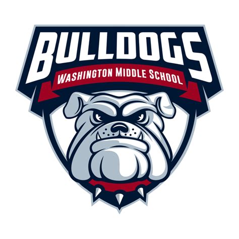 Design a cool bulldog for Washington Middle School! | Logo design contest