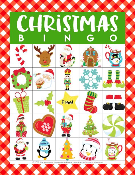 Christmas Bingo Card Generator – Printable Bingo Cards