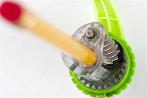 Pencil sharpener mechanism — Stock Photo © Nomadsoul1 #5472160