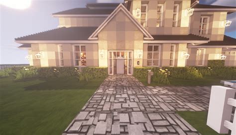 Project: Realistic House in Minecraft. [With Mods] Minecraft Map